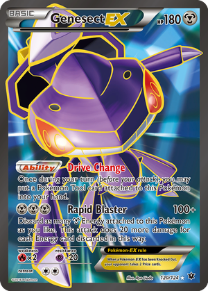 Genesect EX card image