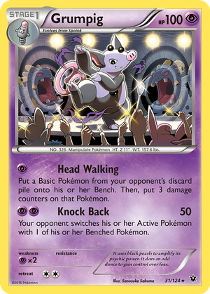 Grumpig card image
