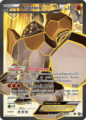 Regirock EX card image