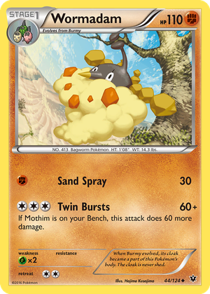 Wormadam (Sandy Cloak) card image