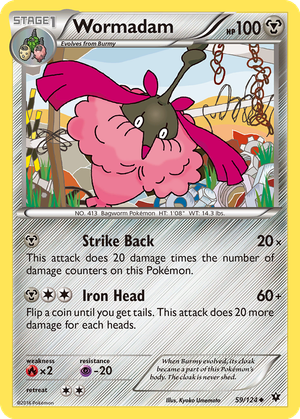Wormadam (Trash Cloak) card image
