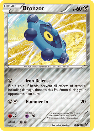 Bronzor card image
