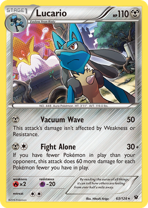 Lucario card image