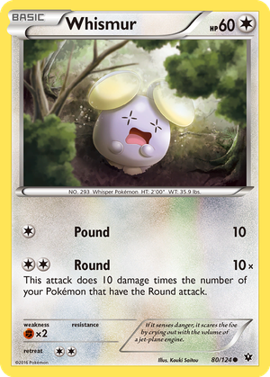Whismur card image