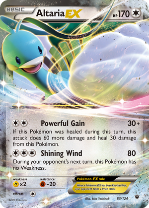 Altaria EX card image