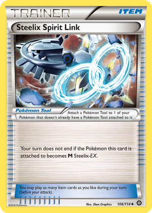 Steelix Spirit Link card image