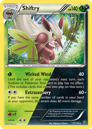 Shiftry card image