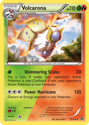 Volcarona card image