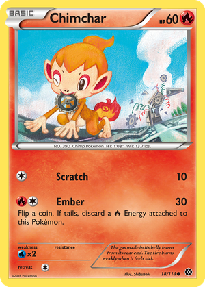 Chimchar card image