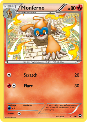 Monferno card image