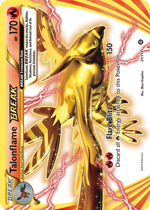 Talonflame BREAK card image