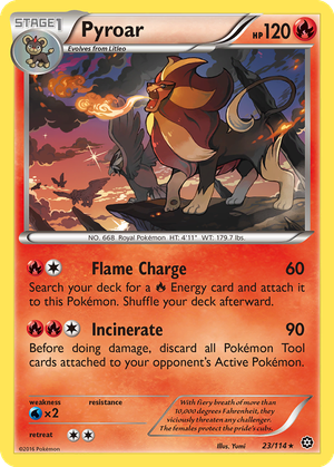 Pyroar card image