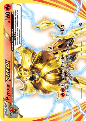 Pyroar BREAK card image