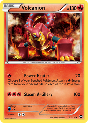 Volcanion card image