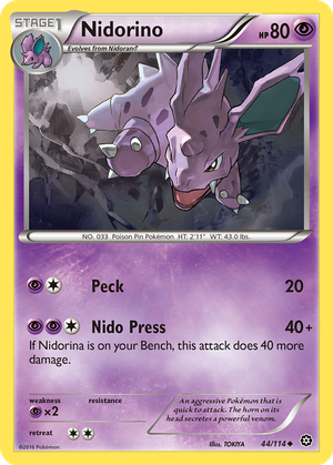 Nidorino card image