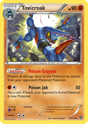 Toxicroak card image