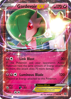 Gardevoir EX card image