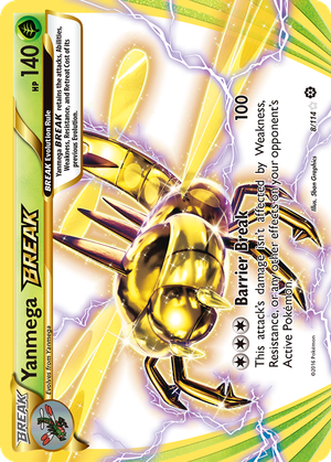 Yanmega BREAK card image