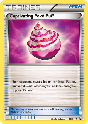 Captivating Poké Puff card image
