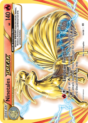 Ninetales BREAK card image