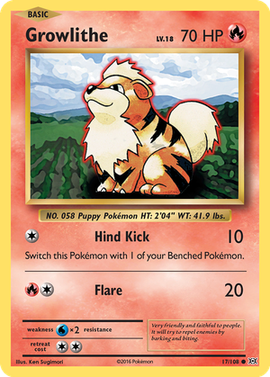 Growlithe card image