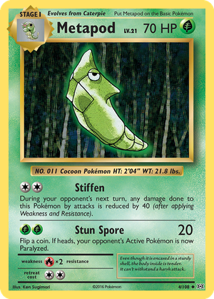 Metapod card image