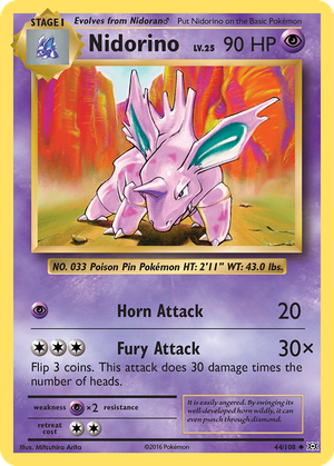 Nidorino card image