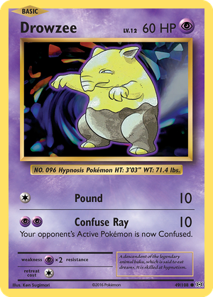 Drowzee card image
