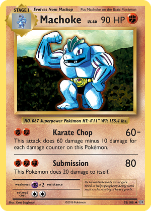 Machoke card image