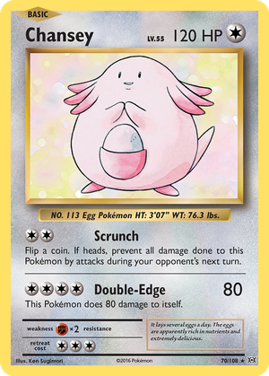 Chansey card image