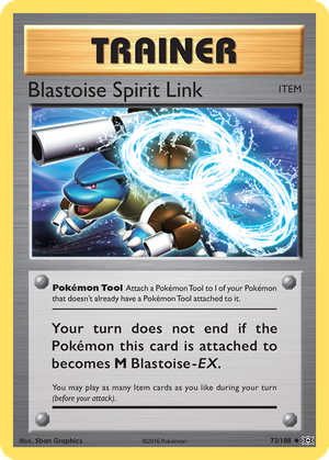 Blastoise Spirit Link card image