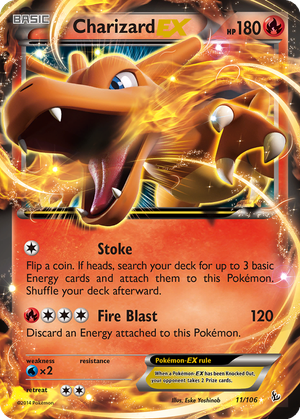 Charizard EX card image