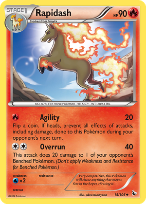 Rapidash card image
