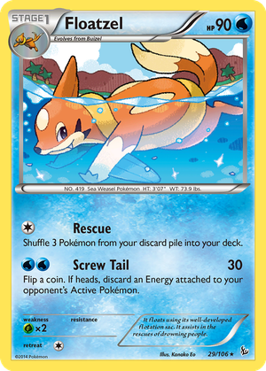 Floatzel card image