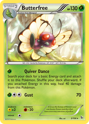 Butterfree card image