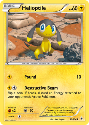 Helioptile card image