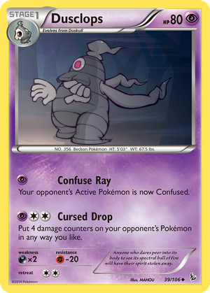 Dusclops card image
