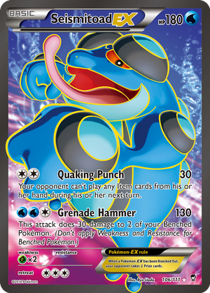 Seismitoad EX card image