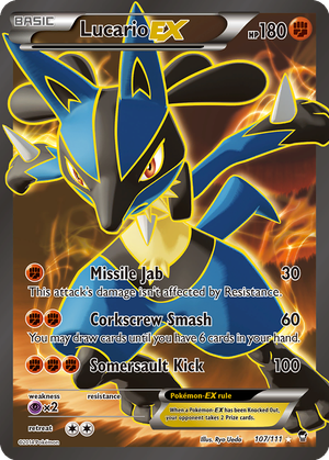 Lucario EX card image
