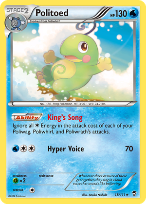 Politoed card image