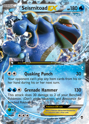 Seismitoad EX card image