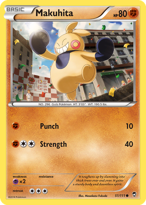Makuhita card image