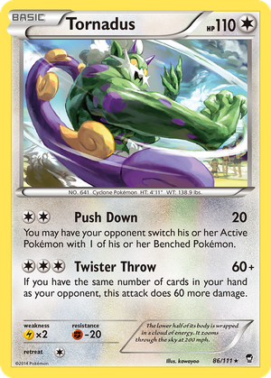 Tornadus card image