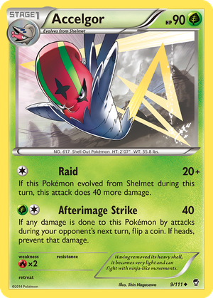 Accelgor card image