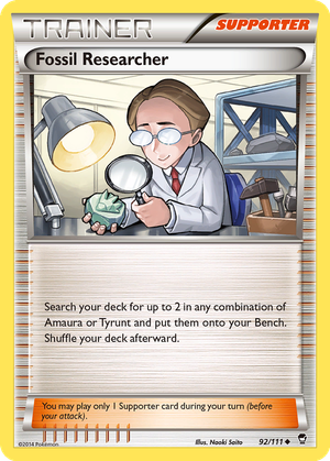 Fossil Researcher card image