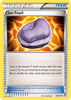 Jaw Fossil card image