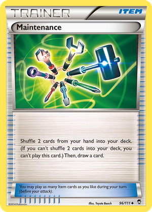 Maintenance card image