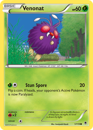 Venonat card image
