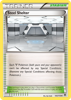 Steel Shelter card image