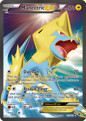 Manectric EX card image